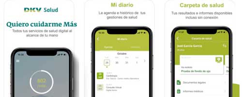 Aplicación de DKV para iPhone